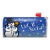 Made In USA Let It Snow! Mailbox Cover Magnet (21" x 18.38")