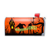 Made In USA Halloween Zombie Orange Mailbox Cover Magnet (21" x 18.38")