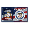 Made In USA Navy Photo Frame Magnet (5.25" x 9")