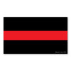 Made In USA Thin Red Line Magnet (2.88" x 5")