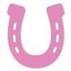 Made In USA Horseshoe - Pink Magnet (4.31" x 4.88")