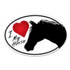 Made In USA I Love My Horse Magnet (4" x 6")