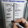 Made In USA Circuit Breaker Labels Magnet (6" x 10")