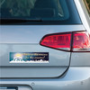 Made In USA Jesus Is The Reason Bumper Strip Magnet (2.88" x 10.85")