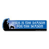 Made In USA Jesus Is The Reason For The Season Large Bumper Strip Magnet (11" x 3.13")