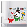 Made In USA Snowman Fridge Face Pack Magnet (12" x 9")