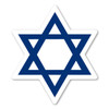 Made In USA Star Of David Magnet (4.88" x 4.23")