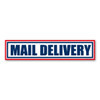 Made In USA Mail Delivery Bumper Magnet (4" x 18")