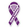 Made In USA Cure Lupus 2-in-1 Ribbon Magnet (8" x 3.88")