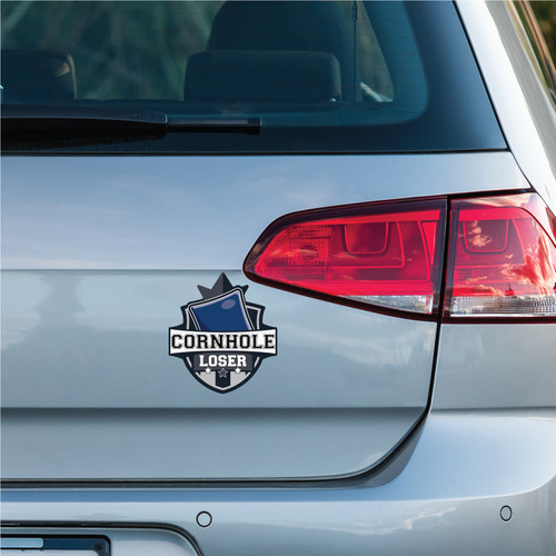 Made In USA Cornhole Loser Magnet (4.88" x 5.45")