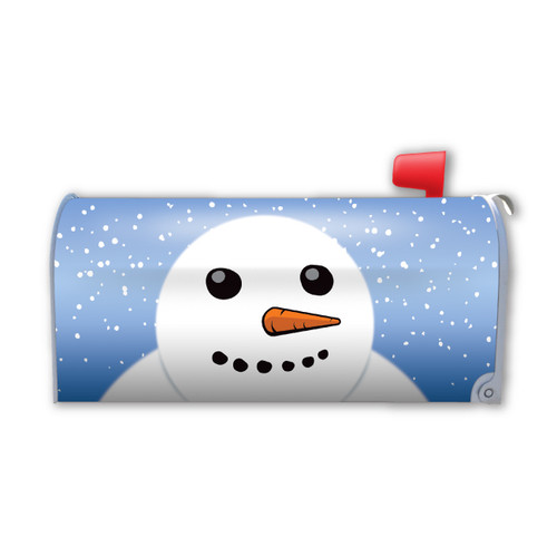 Made In USA Snowman Mailbox Cover Magnet (21" x 18.38")