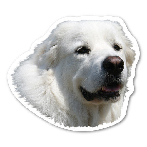 Made In USA Great Pyrenees Dog Magnet (4.25" x 4.88")