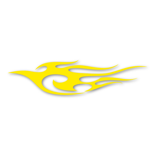 Made In USA Tribal Flames Athena Design Magnet (18" x 4.48")