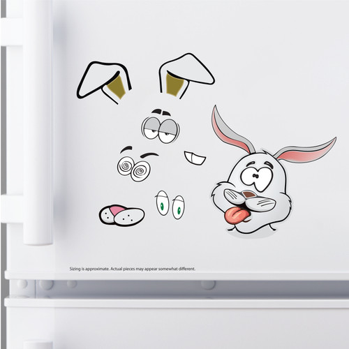 Made In USA Peter Cottontail Fridge Face (12" x 9")
