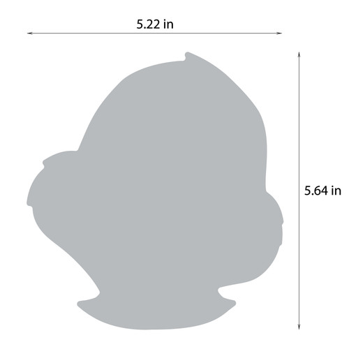 Made In USA Peter Cottontail Fridge Face (12" x 9")