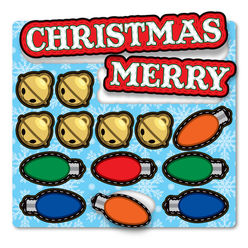 Made In USA Ugly Christmas Sweater Magnet Pack (12" x 12")