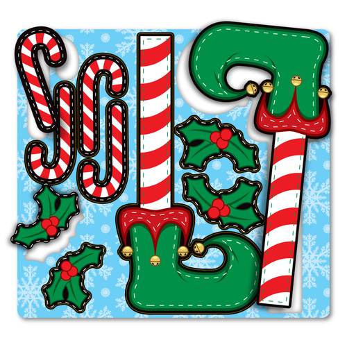 Made In USA Ugly Christmas Sweater Magnet Pack (12" x 12")