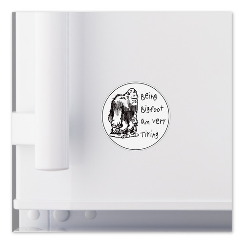 Made In USA Being Bigfoot Am Very Tiring Magnet (3.88" x 3.88")