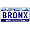 Bronx License Plate