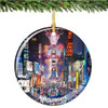 Porcelain New York City Times Square Christmas Ornament