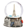 Paris Landmarks and Eiffel Tower Snow Globe