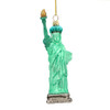 statue of liberty ornament in glass