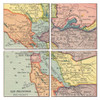 San Francisco Antique Map Coaster Set of 4