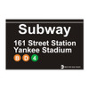 Subway Yankee Stadium Magnet