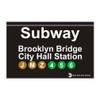 Subway Brooklyn Bridge Magnet