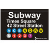 Replica Subway Times Square Sign