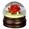 Musical Red Rose Snow Globe