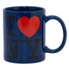 Dark Blue I Love NY Mug