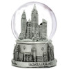 Medium Silver New York City Skyline Snow Globe