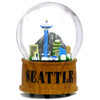 Skyline Musical Seattle Snow Globe, Seattle Snow Globes for Souvenirs