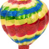 Hot Air Balloon Christmas Ornament Glass