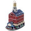 Boston's Faneuil Hall Christmas Ornament Glass