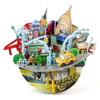 New York Cityscape 3D Puzzle Souvenir and Coin Bank