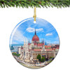 Budapest Porcelain Christmas Ornament