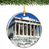 Acropolis Athens Greece Christmas Ornament Porcelain