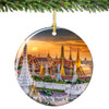 Bangkok Thailand Christmas Ornament Porcelain