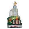 Los Angeles Landmarks Glass Ornament