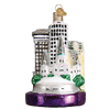 New Orleans Landmarks Glass Ornament