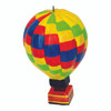 Hot Air Balloon Christmas Ornaments Set of 3