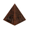 Egyptian Pyramid Bronze Replica 4.5 Inches