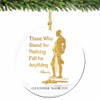 Hamilton on Broadway Christmas Ornament with Quote