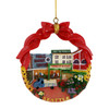 Seattle Christmas Ornament Wreath