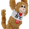 I Love NY Monkey Plush 12 Inches