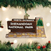 Shenandoah National Park Glass Ornament