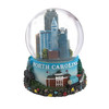 Raleigh NC Snow Globe 3.5in