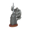 Silver Empire State Building and King Kong 9in